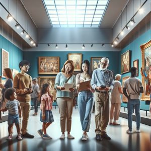 vizită la expoziție